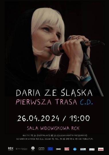 Daria ze Śląska 26.04.2024 - plakat