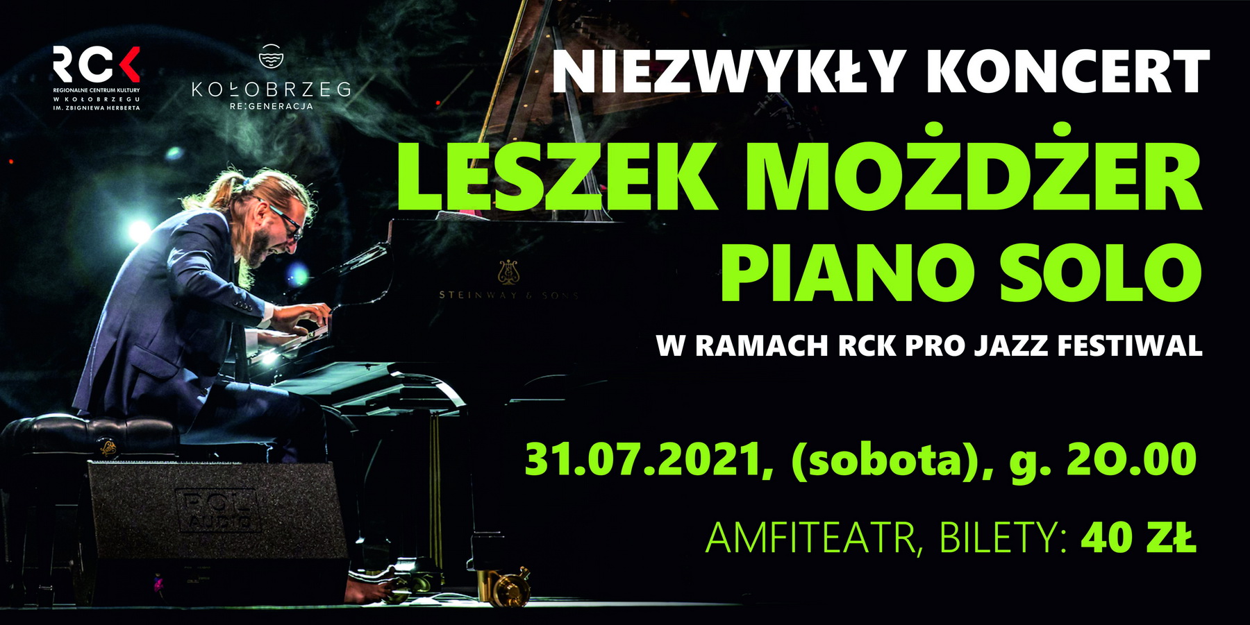 Leszek Możdżer Piano Solo - bilety jeszcze dostępne