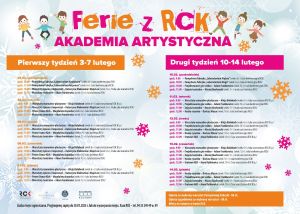 RCK 25 FERIE ZIMOWE 1