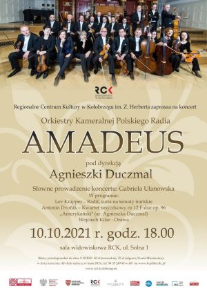 Koncert Orkiestra Amadeus i Agnieszka Duczmal