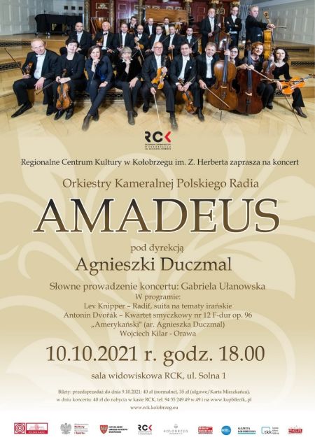 Koncert Orkiestra Amadeus i Agnieszka Duczmal