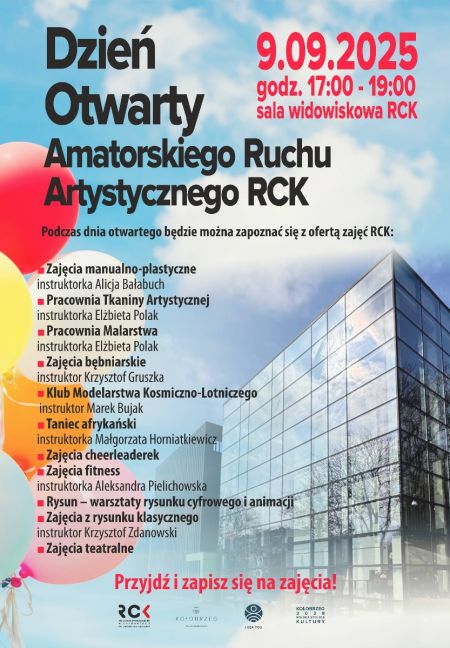 Dzień otwarty Amatorskiego Ruchu Artystycznego RCK