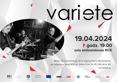 Variete 19.04 - plakat
