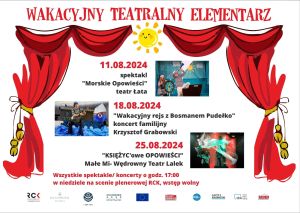 rck 24 wakacyjny teatralny elementarz sierpień