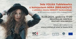 Jola YOLKA Tubielewicz z koncertem MIRA (BREAKOUT)