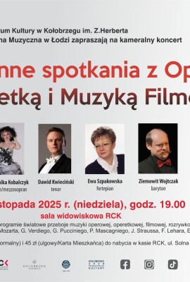 Jesienne spotkania z Operą, Operetką i Muzyką Filmową