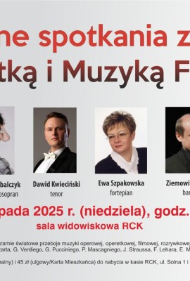 Jesienne spotkania z Operą, Operetką i Muzyką Filmową