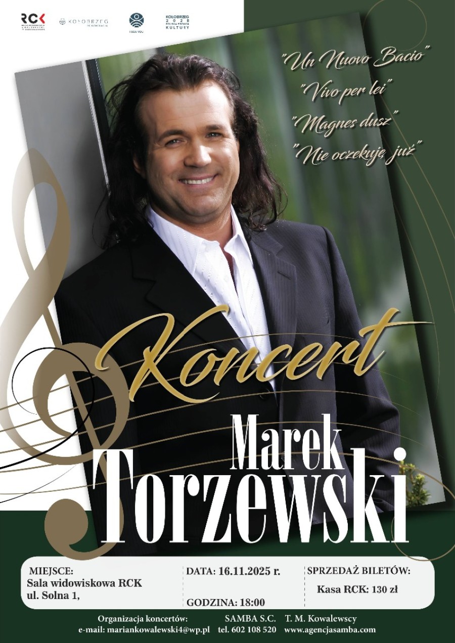 Marek Torzewski - trasa koncertowa po Polsce
