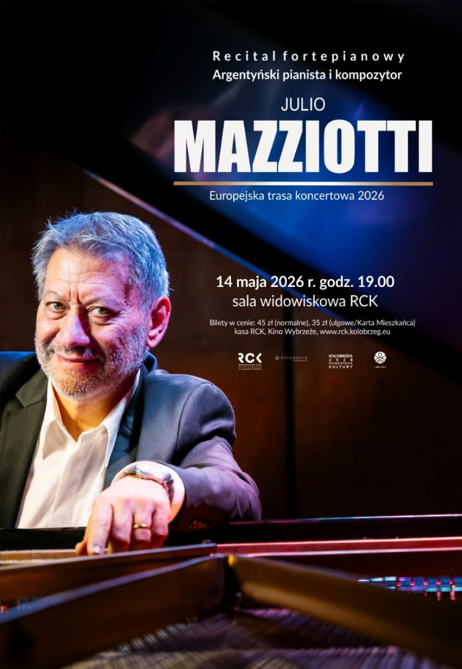 JULIO MAZZIOTTI - recital fortepianowy - europejska trasa koncertowa 2026
