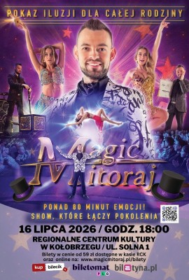 Pokaz iluzji dla całej rodziny MAGIC MITORAJ