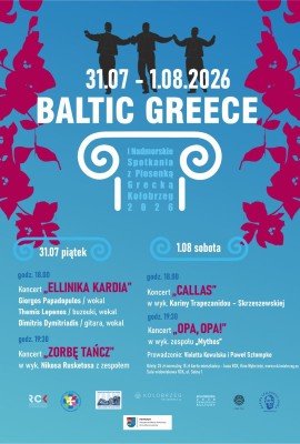 BALTIC GREECE – Nadmorskie Spotkania z Piosenką Grecką